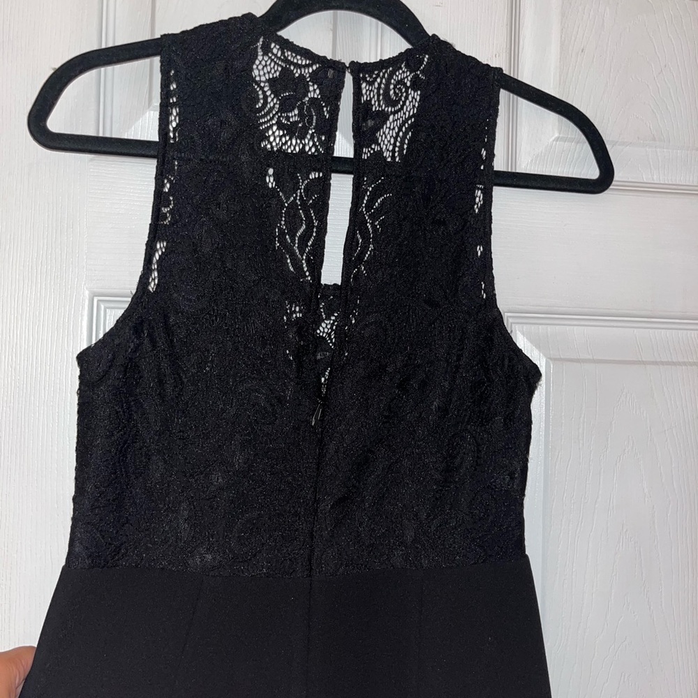 BCBGeneration Black Jumpsuit - Size 6 - Picture 7 of 7